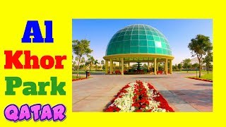 Al khor park Qatar visit alkhor zoo with animals best children play area top picnic places Doha [upl. by Acemahs]