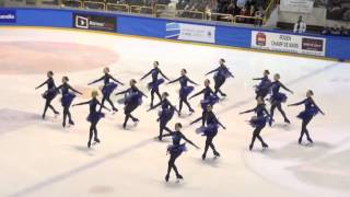 French Cup 2016 Rockettes Free Skating [upl. by Duyne]