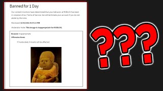 Bad Roblox Bans [upl. by Nastassia]