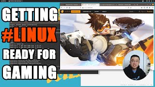 Getting Linux Ready For Gaming [upl. by Ahgiel]