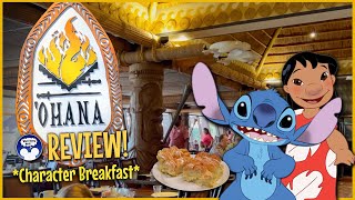 Ohana Character Breakfast REVIEW [upl. by Nyleahcim]