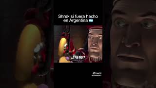 Shrek si fuera doblada en Argentina humorshrekcomediaxddd [upl. by Ecinev862]