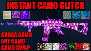 NEW INSTANT CAMO GLITCH BO6 USE ASAP ANY CAMOCROSS CAMOMORE BO6 GLITCHES BO6 ZOMBIES GLITCH [upl. by Ahtivak]