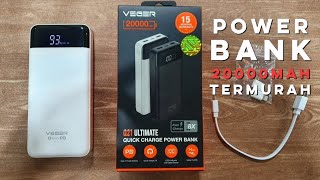 VEGER Q21 Ultimate Power Bank 20000mAh INDONESIA [upl. by Olgnaed882]