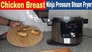 Chicken Breast Ninja Foodi XL Pressure Cooker Steam Fryer Recipe [upl. by Yuria]