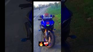 New model r15 v4 racing Blue 💙r15 rider bike shortvideo viralvideoshorts youtubeshorts love [upl. by Dnomayd]