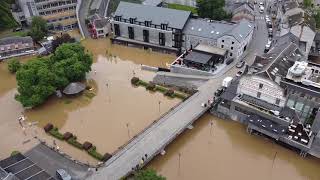 15072021 Overstroming Durbuy  Inondation Durbuy [upl. by Ronni]