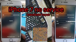 iphone 7 no service problem solution iPhone 7 Qualcomm baseband repair [upl. by Sairacaz247]