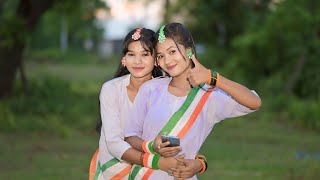 independence Day special dance Cover One india mashup Desh bhakti Dance  Easy patriotic dance [upl. by Amlez]