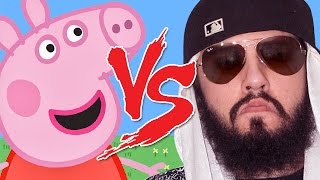 Peppa Pig Vs Mussoumano  Batalha de Rap [upl. by Prudy]