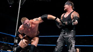 Every Undertaker vs Brock Lesnar match WWE Playlist [upl. by Nomyt]