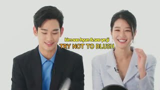 Kim Soo Hyun amp Seo Ye Ji in a Nutshell Try Not To Blush  its okay to not be okay [upl. by Lydie954]