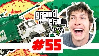 Grand Theft Auto V GARBAGE TANK  Part 55 [upl. by Marwin]