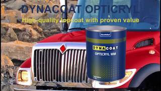 How to Use Dynacoat Opticryl Topcoat  Application [upl. by Glory]