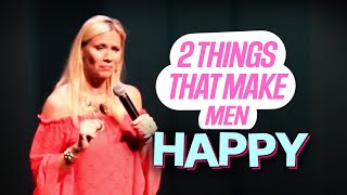 Two Things That Make Men Happy  Leanne Morgan Comedy [upl. by Eelik]