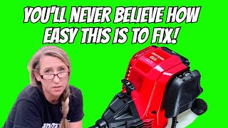 Craftsman or Troybilt trimmer wont start How to easily diagnose and repair your 2 cycle trimmer [upl. by Selestina]