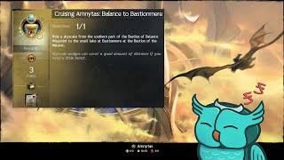 Guild Wars 2 Cruising Amnytas Balance to Bastionmere Achievement Guide with Aurora Tenebris [upl. by Yuille]