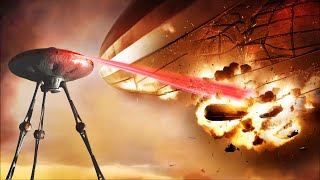 War Of The Worlds Explained Tripod Vs Zeppelin  Unmade Harryhausen Film Scene [upl. by Llerrehc958]