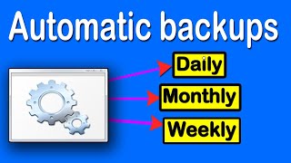 How To Backup Windows Computer Automatically Using Batch File [upl. by Westphal733]
