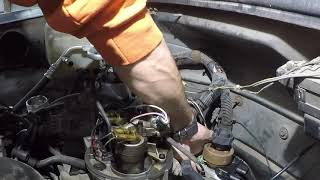 19861998 43 GM V6 Distributor Replacement [upl. by Ailyn]