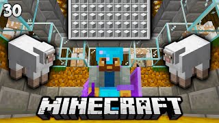 The Automatic Minecraft Sheep Shearing Farm  Minecraft Survival Lets Play 118 Ep30 [upl. by Parris688]