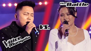 Chinzaya B vs Khangai B  quotNadaas Chiquot  The Battles  The Voice of Mongolia 2022 [upl. by Turino919]