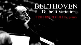 Beethoven  Diabelli Variations Friedrich Gulda 1970 HQ [upl. by Melosa]