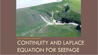 CEEN 341  Lecture 8  Continuity and Laplace Equation [upl. by Imac]