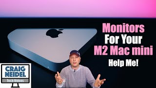 Monitors For The M2 Mac mini [upl. by Luahs]