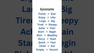 Synonyms learnenglish vocabulary synonym synonyms english learn words englishexpress [upl. by Godbeare]