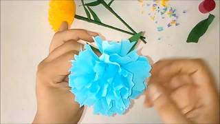 DIY 🌹 How to Make Paper Roses 🌹 Crepe paper decorating ideas [upl. by Sinnek]