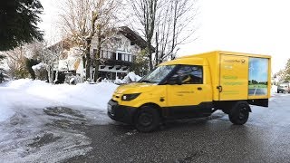 StreetScooter VLOG 12 Die Wintertauglichkeit am Beispiel DHL Holzkirchen [upl. by Neuburger]