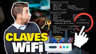 Ver CONTRASEÑAS WiFi Guardadas en WINDOWS 11 \ DESDE CMD [upl. by Rinee354]