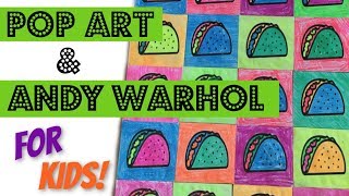 Pop Art amp Andy Warhol for Kids Teachers and Parents [upl. by Xavler]