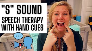 HOW TO SAY THE quotSquot SOUND SPEECH THERAPY  FAST RESULTS [upl. by Redd267]