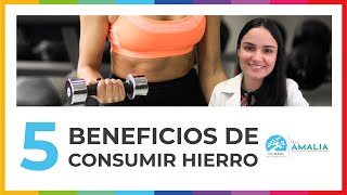 5 beneficios de consumir Hierro [upl. by Frymire626]