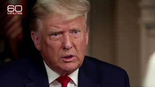 Trump posts raw footage of 60 Minutes interview on Facebook [upl. by Baelbeer694]