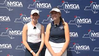 INTERVIEW Hear from Annika Michel and Rheanna DeCrow After Round 1 of 2024 NYS Womens FourBall [upl. by Eeresed]