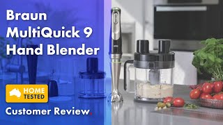 Concierge Member Laura Reviews the Braun MultiQuick 9 Hand Blender  The Good Guys [upl. by Ariaec]