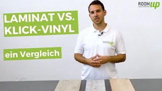 Laminat vs Klick Vinyl ein Vergleich  Room up [upl. by Aikit]