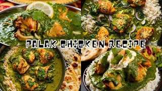 Mouthwatering Palak Chicken Fry Recipe for NonVegetarians [upl. by Drazze940]