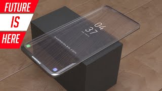 SAMSUNGS FIRST TRANSPARENT PHONE  TRANSPARENT MOBILE PHONE [upl. by Oravla]