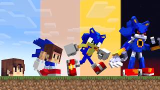 Minecraft But Theres Sonic Upgrades [upl. by Hajile]