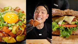 ASMR  Best Of Delicious Bayashi Food 14  MUKBANG  COOKING [upl. by Etnoved]