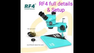 RF4 Microscope full details amp Setup [upl. by Strickman737]