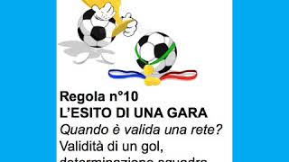 LE 17 REGOLE DEL GIOCO DEL CALCIO [upl. by Karlin]