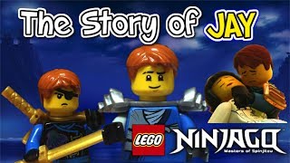 Lego Ninjago The Story of JAY [upl. by Kerr386]