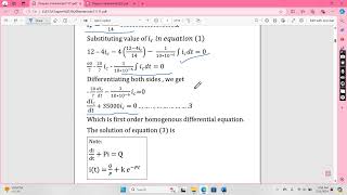 Transient analysis numerical by direct solution or classicalECM and Electric Circuit Theory part3 [upl. by Jayme219]