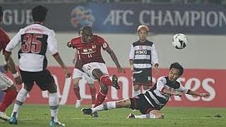 Guangzhou Evergrande vs Muangthong United AFC Champions League 2013 Group Stage MD3 [upl. by Ecinuahs]