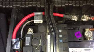 How to remove 1 series battery amp reinstall BMW fit disconnect battery [upl. by Flodur817]